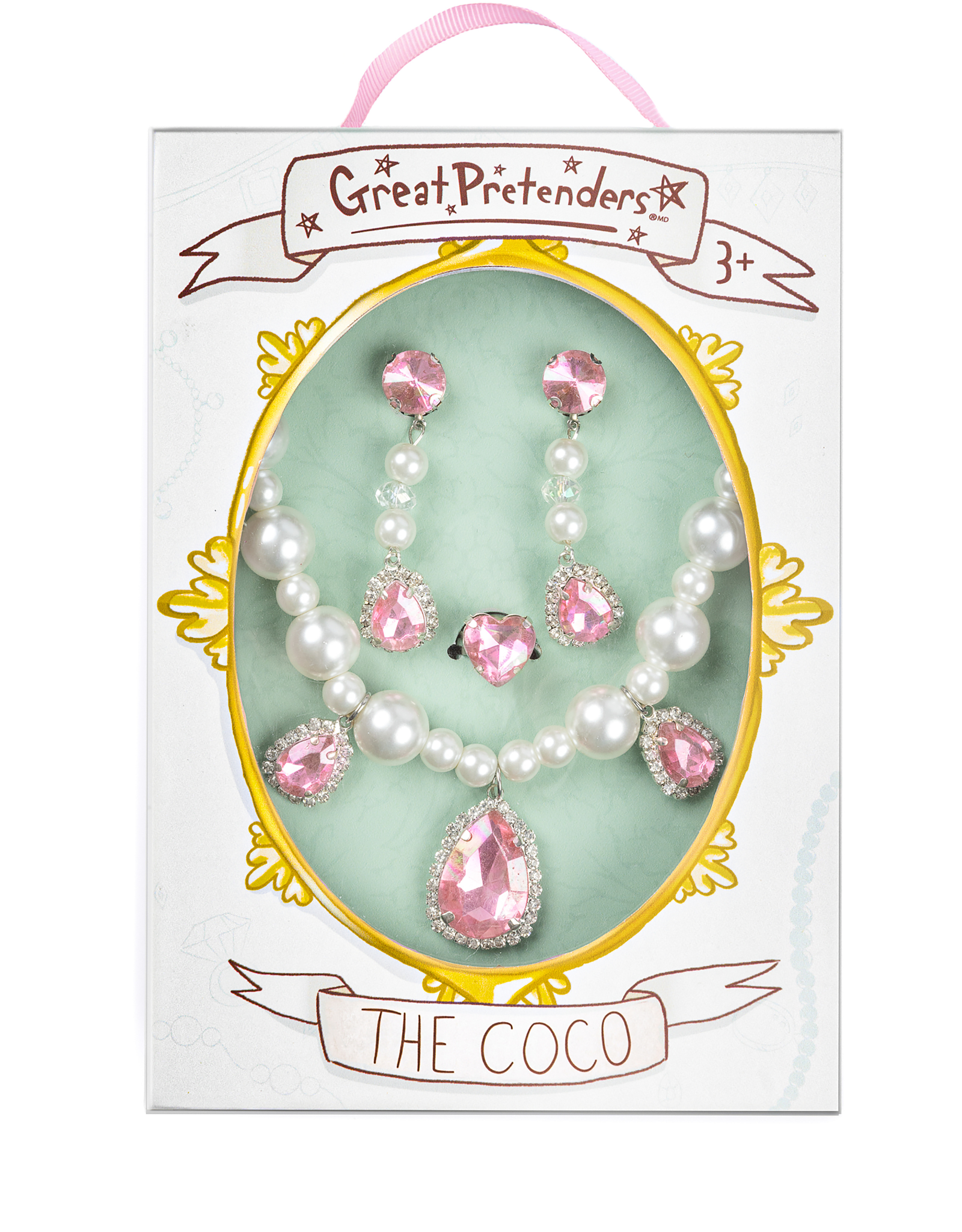 GreatPretenders 85013 The Coco 4 pc Jewelry Set