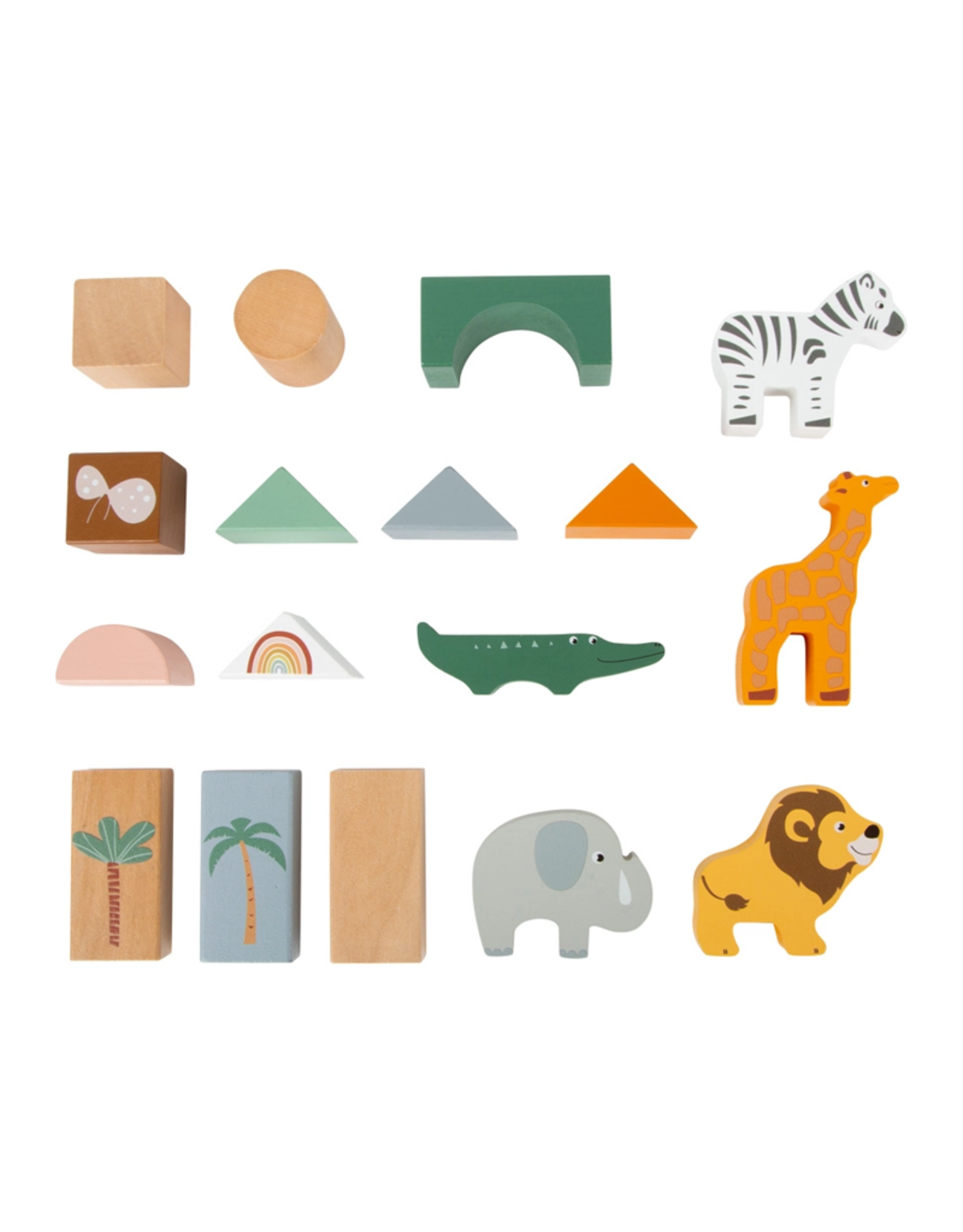 Hauck Toys 11699 50 pc Safari Building Blocks