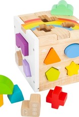 Hauck Toys 11777 Rainbow Shape Sorter Cube Playset