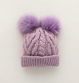 Huggalugs Fluffer Hat Lilac