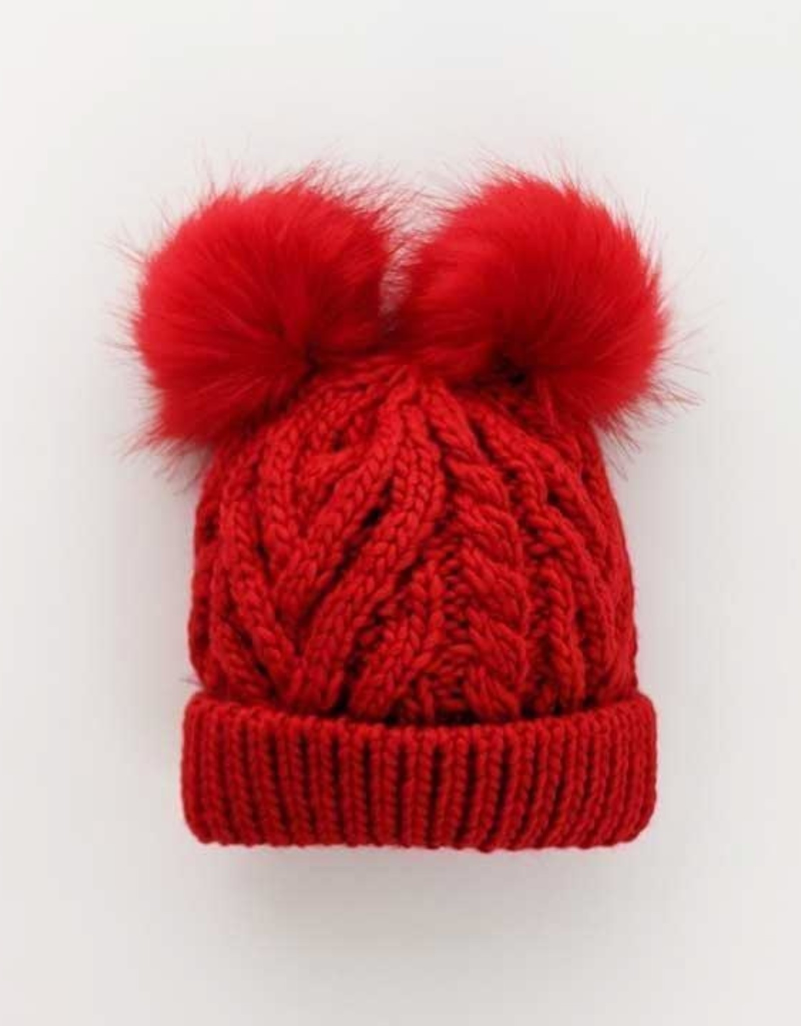 Huggalugs Huggalugs Fluffer Hat Red