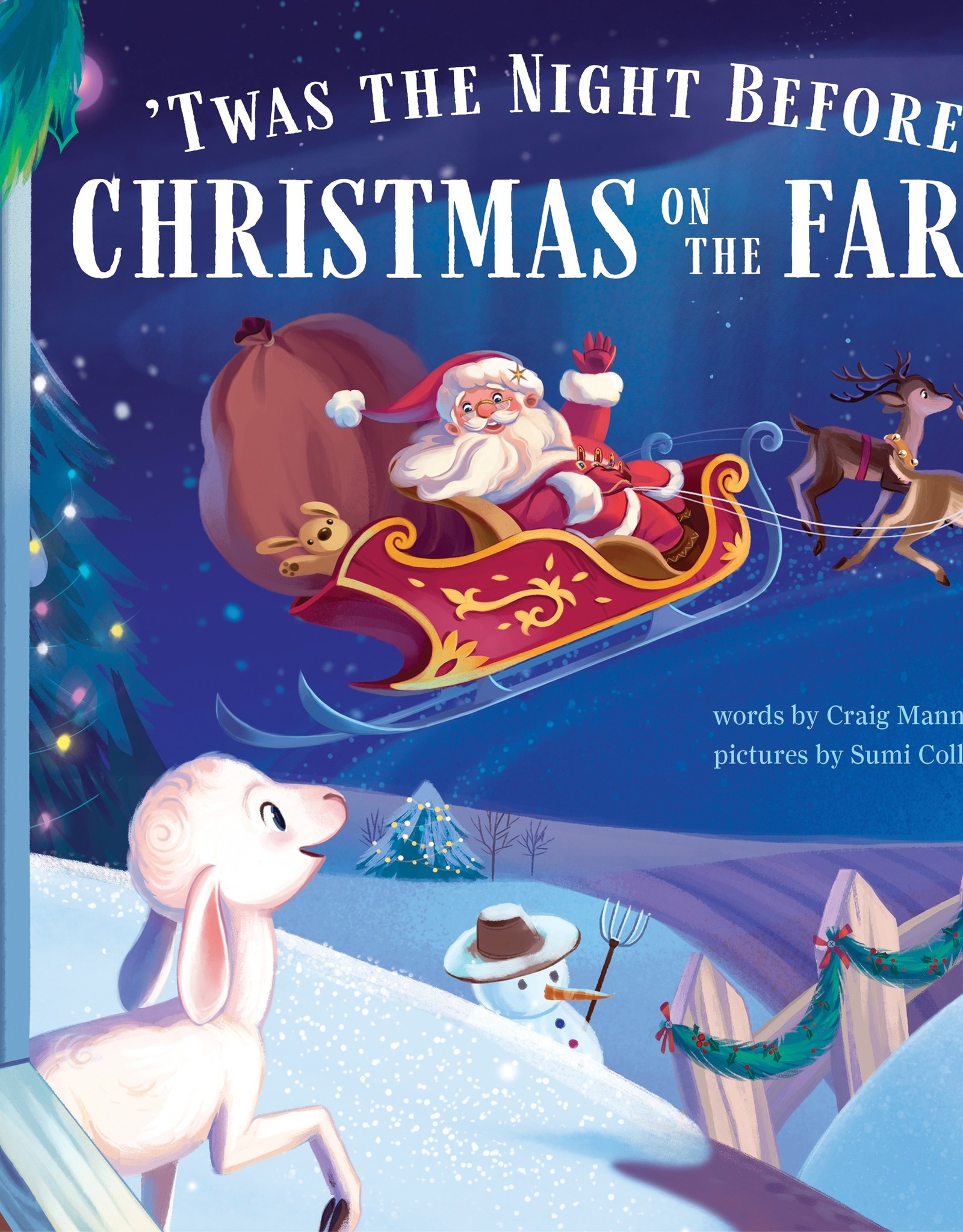 Sourcebooks 'Twas the Night Before Christmas on the Farm