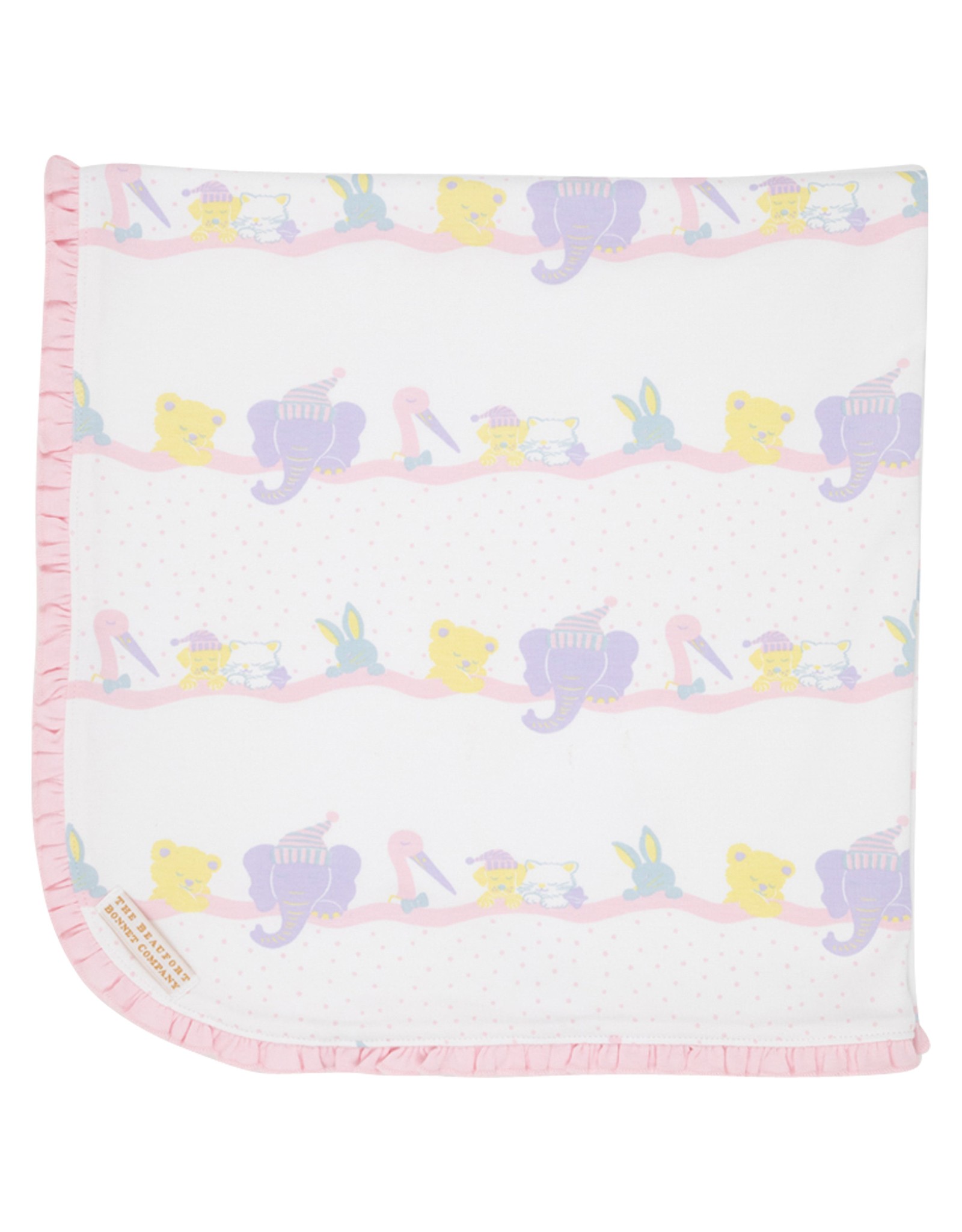 TBBC Baby Buggy Blanket Tuck Me in Pink