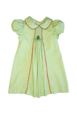 Baby Blessings BB0533 Green Smocked Tree Dress