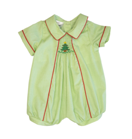 Baby Blessings Green Tree Smocked Bubble