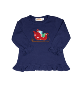 Luigi Ruffle Shirt Christmas Sleigh