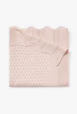 Elegant Baby EB Pointelle Blanket pink 30x40