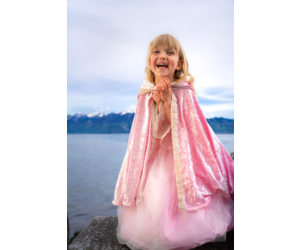 Cape Costume Princesse Rose : Anniversaire Princesse sur Sparklers Club
