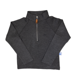 South Bound Zip Pullover Charcoal