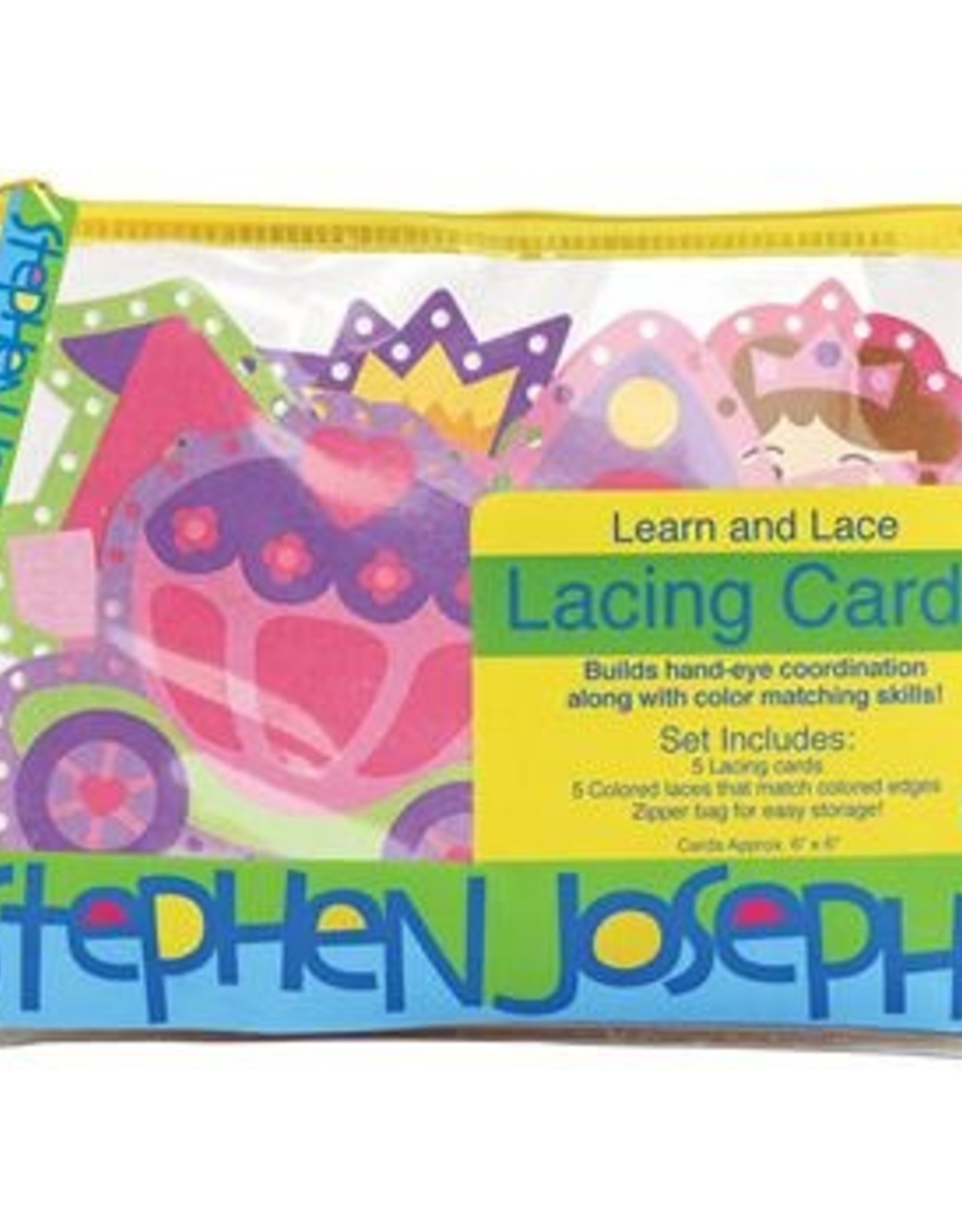 Stephen Joseph Lacing Cards Princess Castle