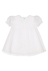 Feltman Brothers 6565 Lace Ribbon Slip Dress White