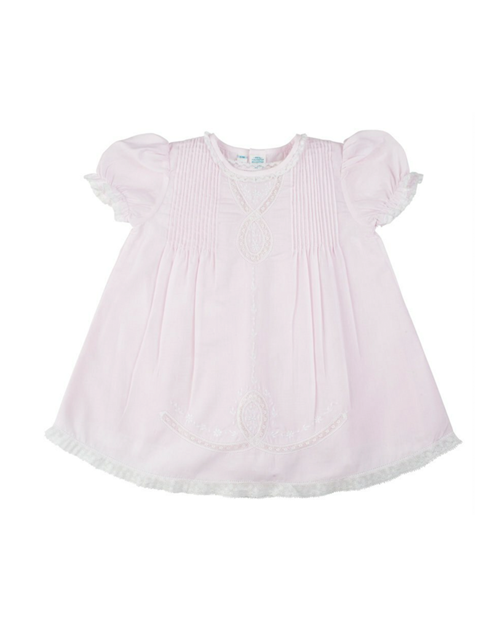 Feltman Brothers 6565 Lace Ribbon Slip Dress Pink