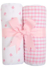3 Marthas 3M 2 Burp Set 193-88 Pink Bows