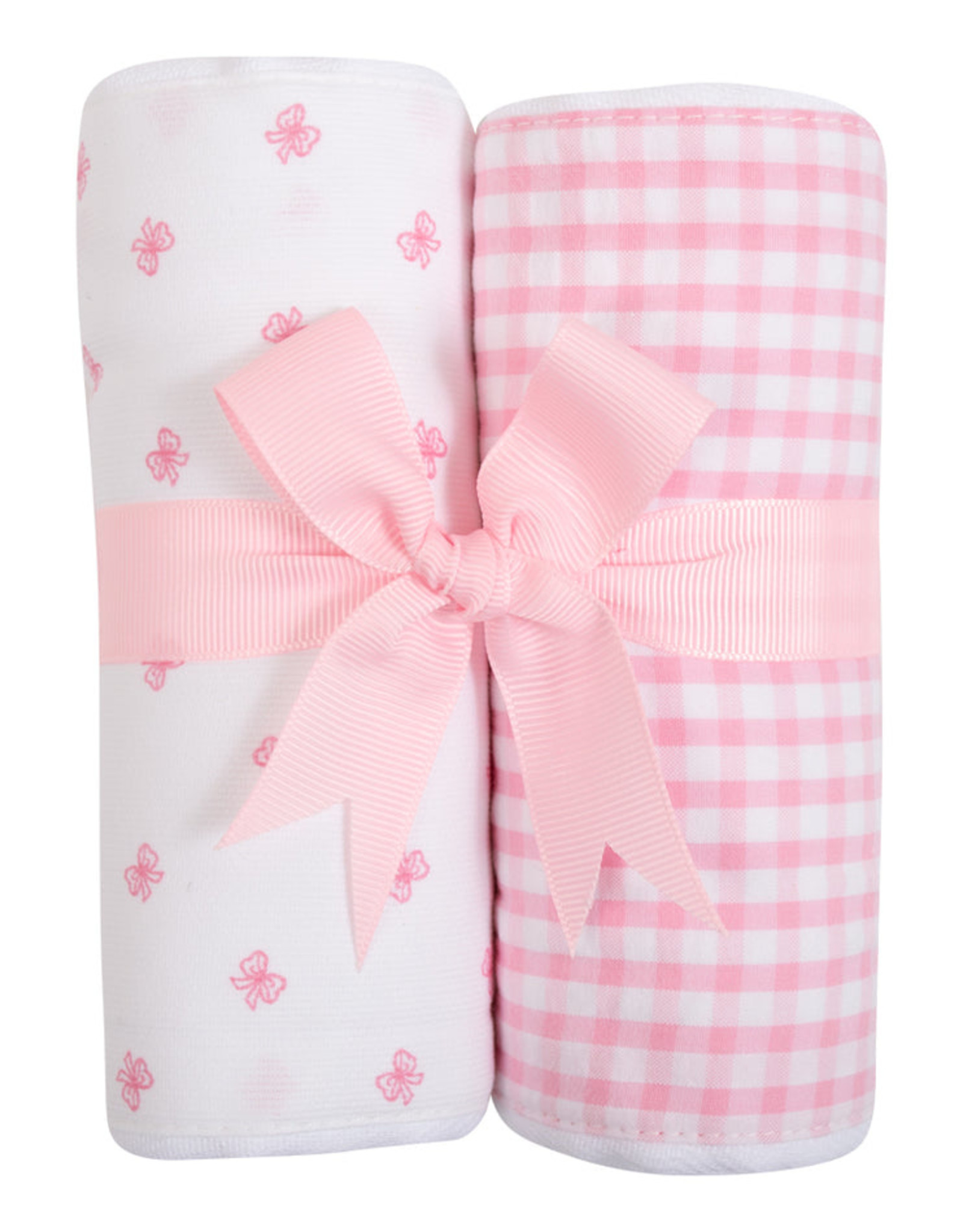 3 Marthas 3M 2 Burp Set 193-88 Pink Bows