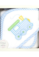 3 Marthas 3M Boxed Hooded Towel Set Train