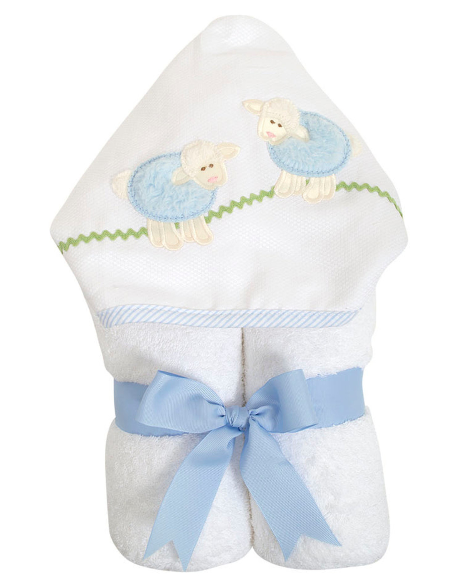 3 Marthas 3M Everykid Towel blue lamb