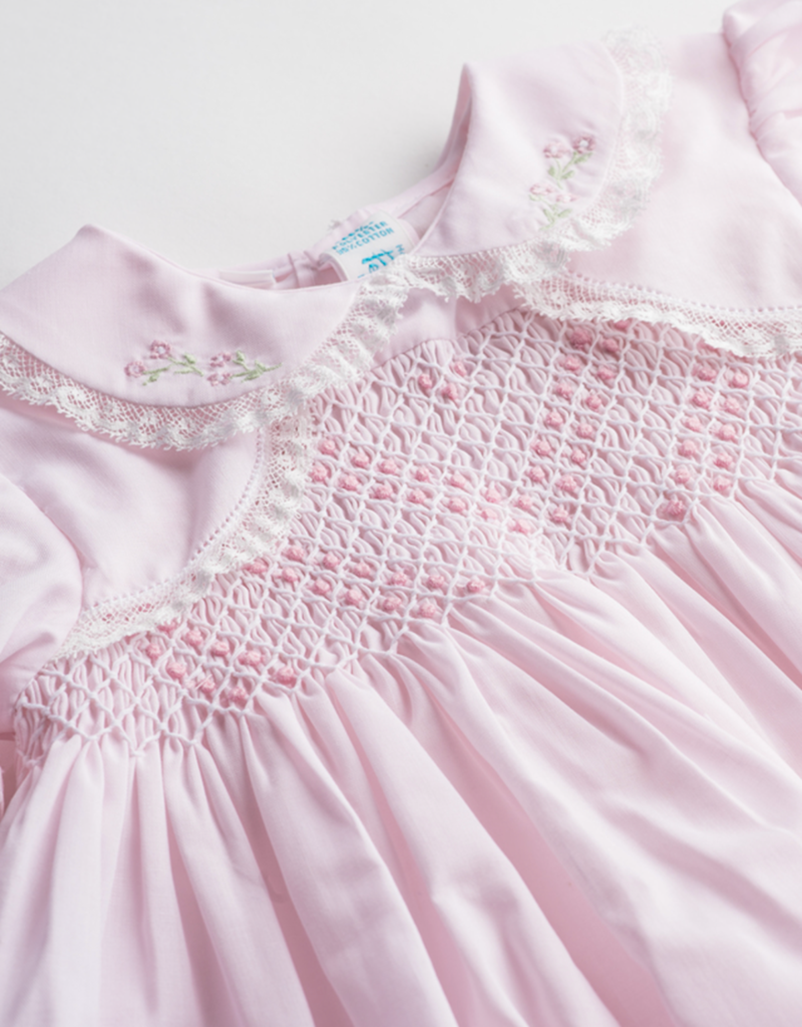 Feltman Brothers 17456/27223 Pink Smocked Dress