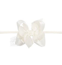 Beyond Creations Headband with 4.5" Satin Bow