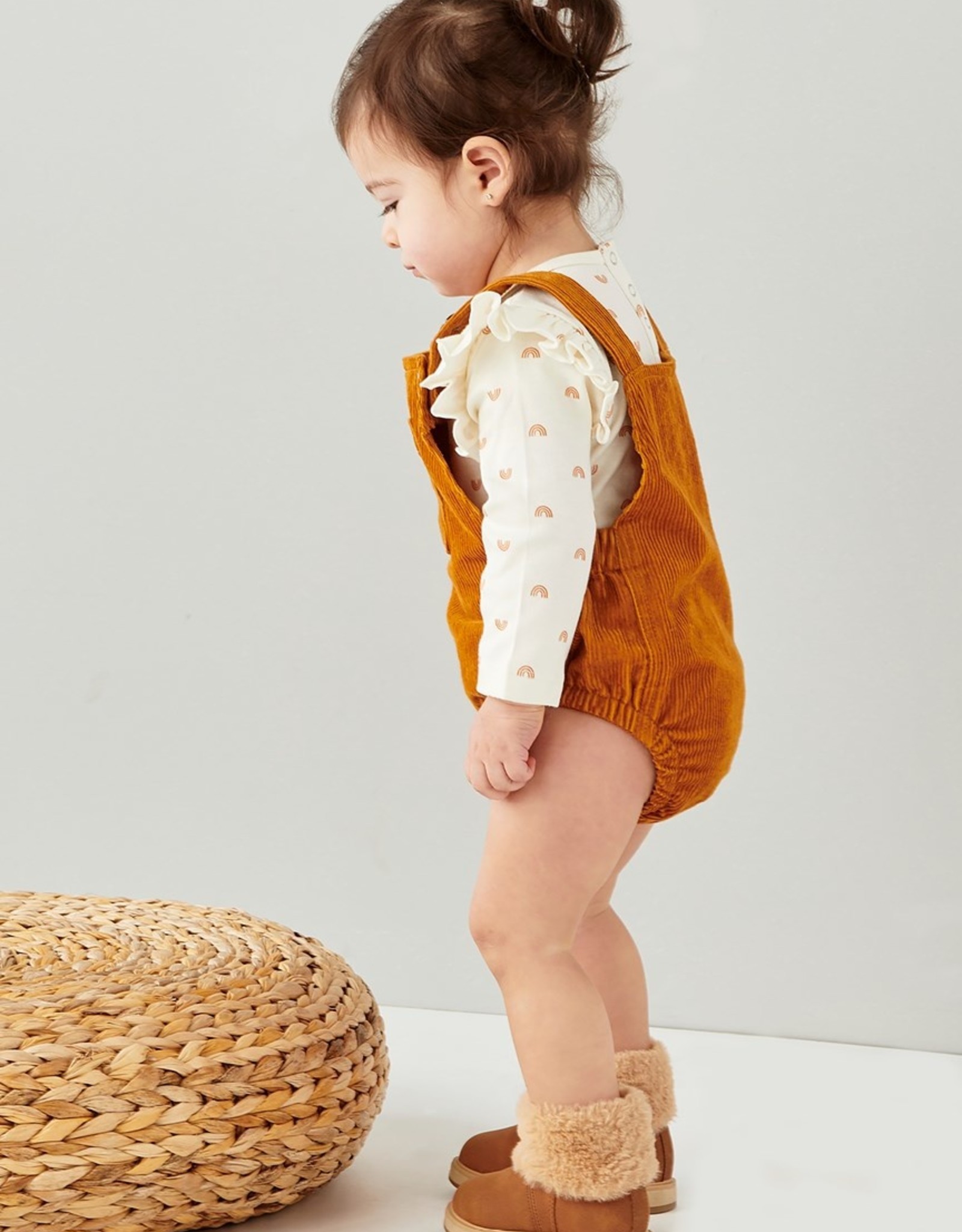 421625 Corduroy Bubble Gold