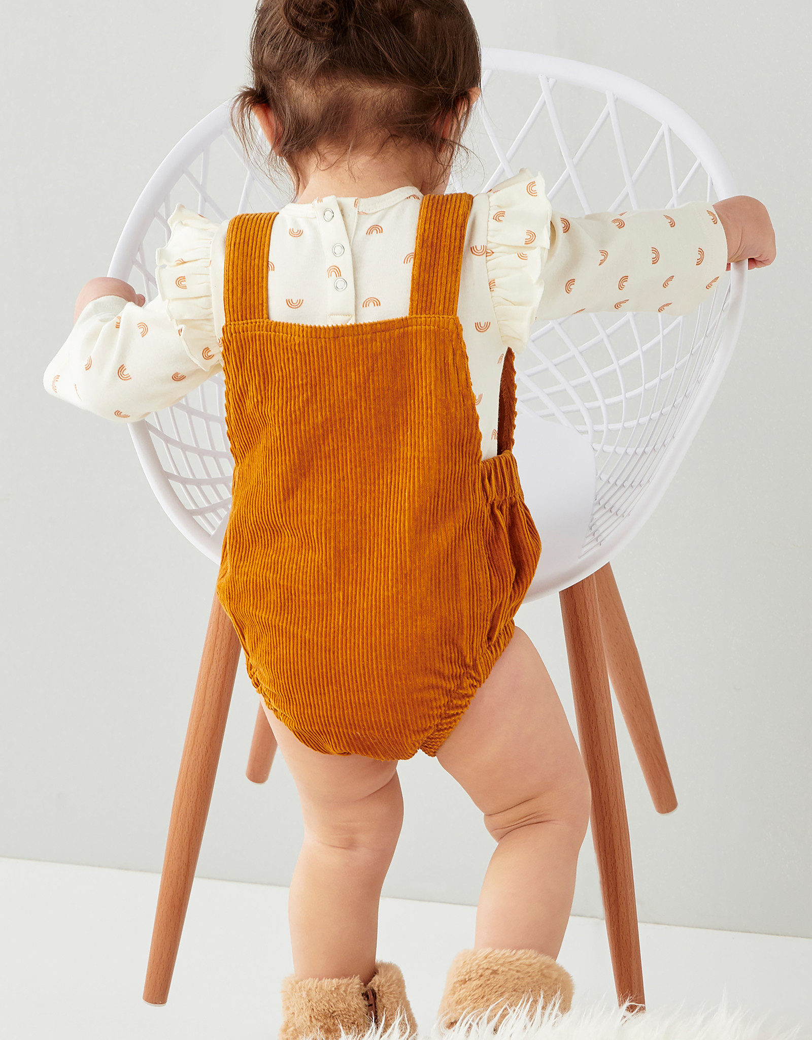 421625 Corduroy Bubble Gold