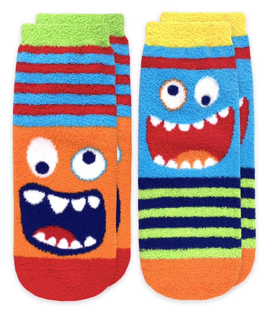 Jefferies Monster Fuzzy Sock 2 pack Spoiled Sweet Boutique Spoiled