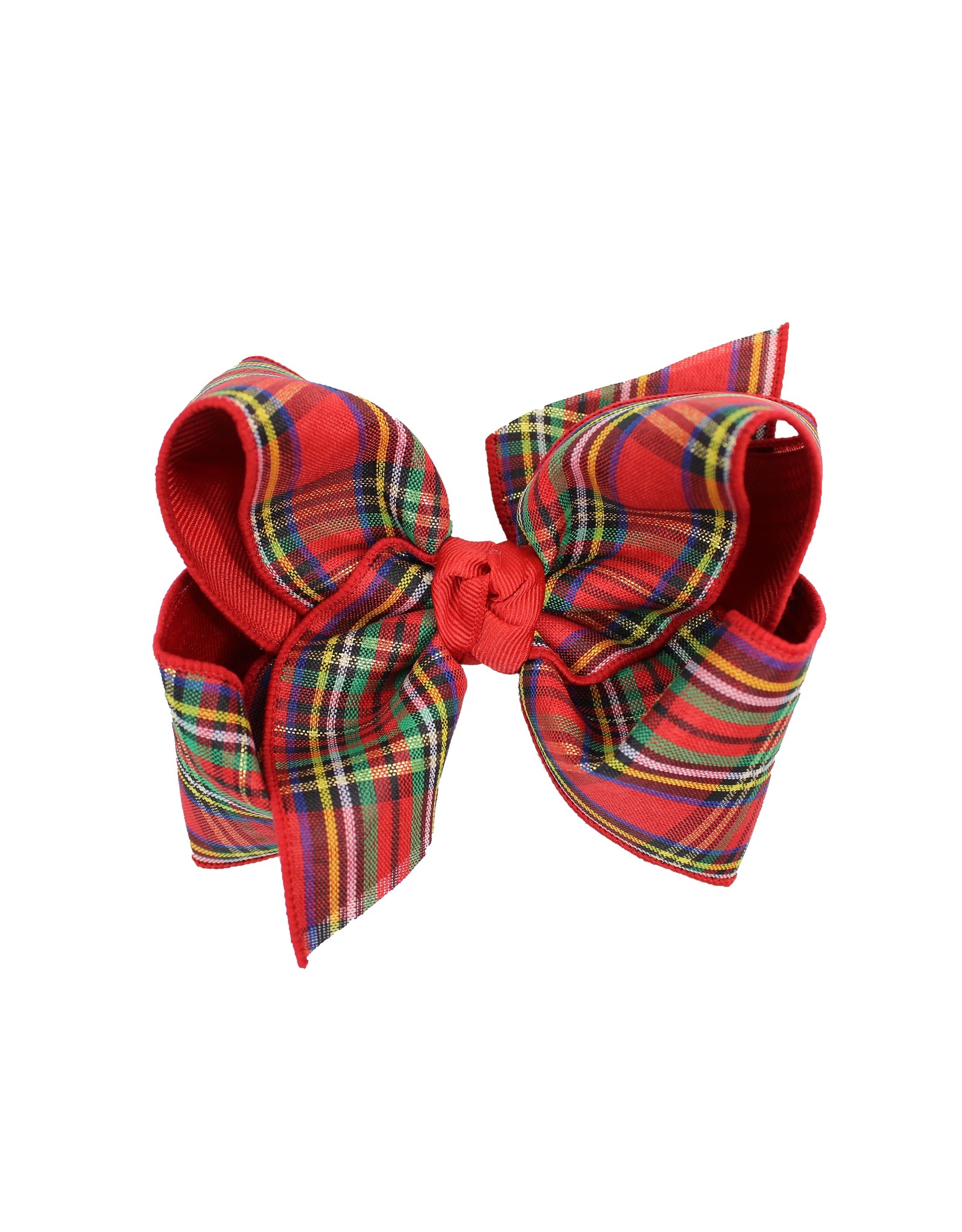 Beyond Creations XPLDE Red Plaid Bow XLarge