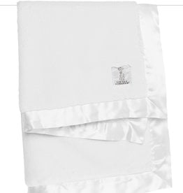 Little Giraffe Luxe Blanket White