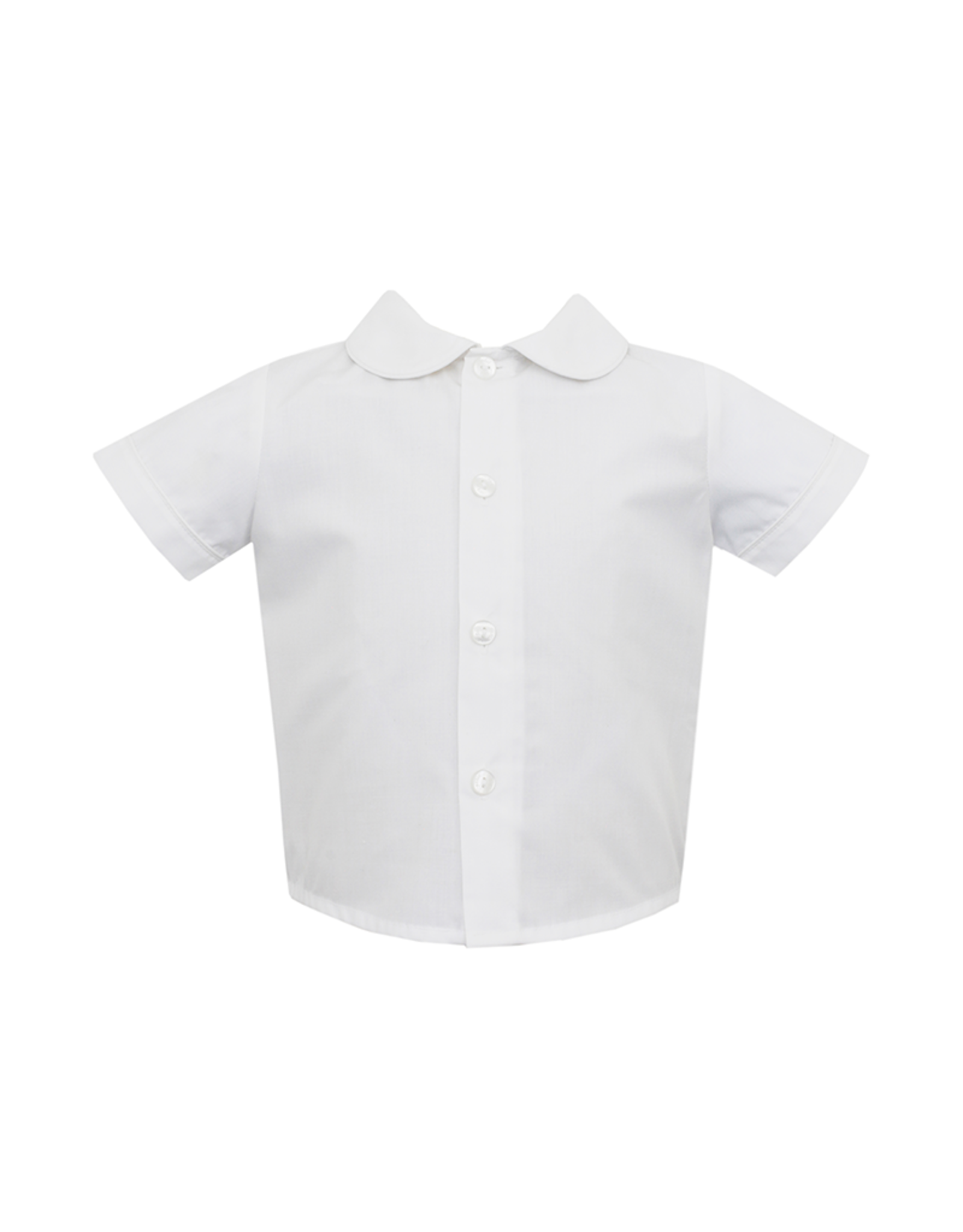 Petit Bebe 165SS White Peter Pan Shirt