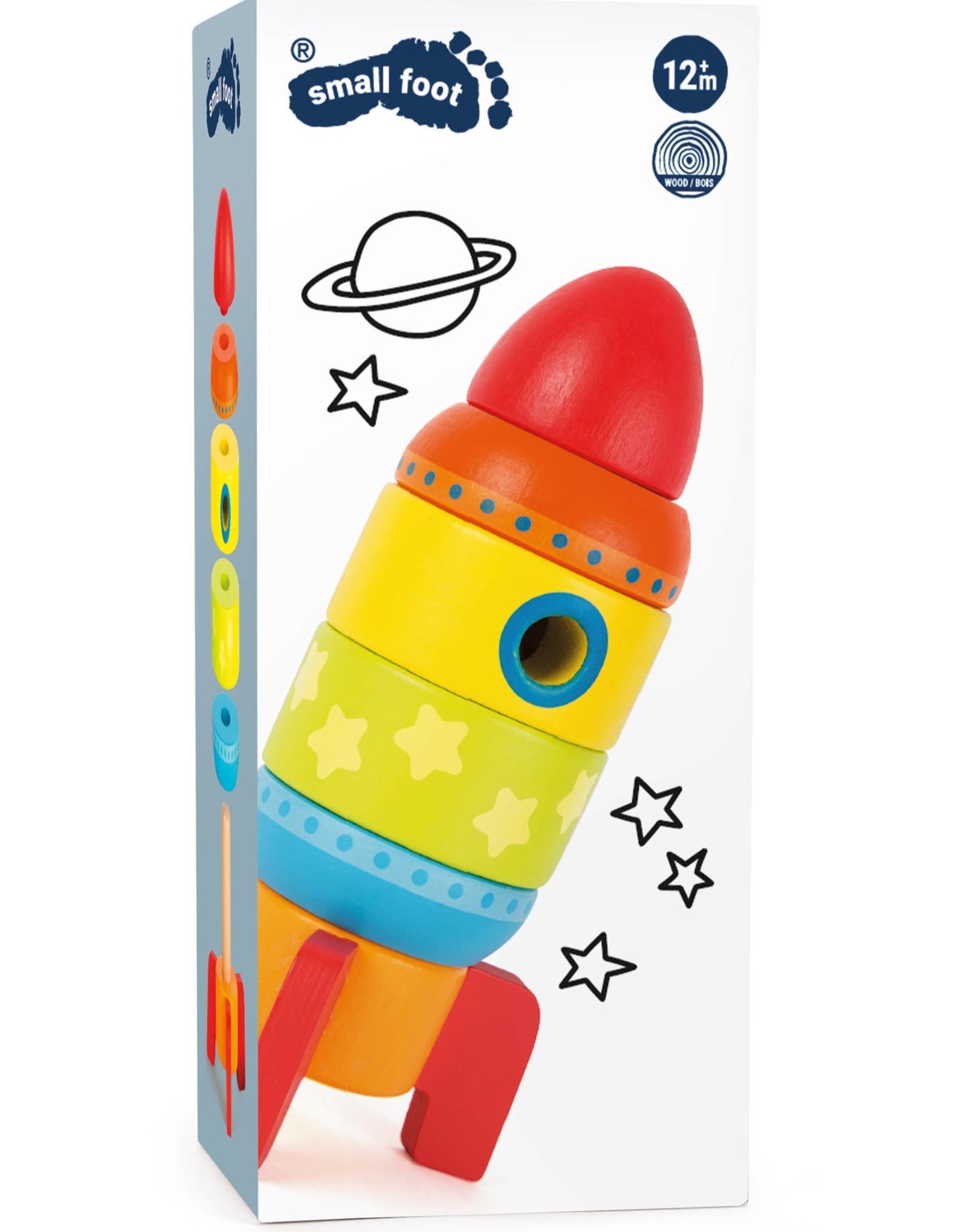 Hauck Toys 10588 Stacking Rocket