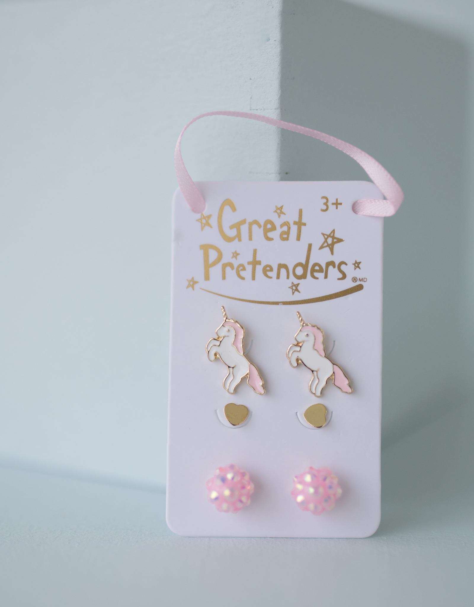 GreatPretenders 90602 Boutique Unicorn Studded Earrings