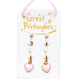 GreatPretenders Boutique Cute & Classy Clip On Earrrings