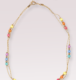 GreatPretenders Golden Rainbow Necklace