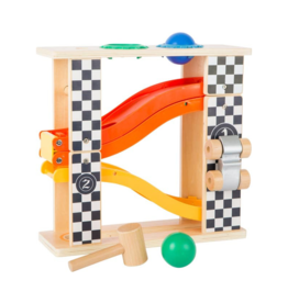 Hauck Toys Rally Hammering Marble Run