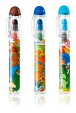 The Piggy Story Color Stack-To-Go Erasable Crayons Dinosaur World