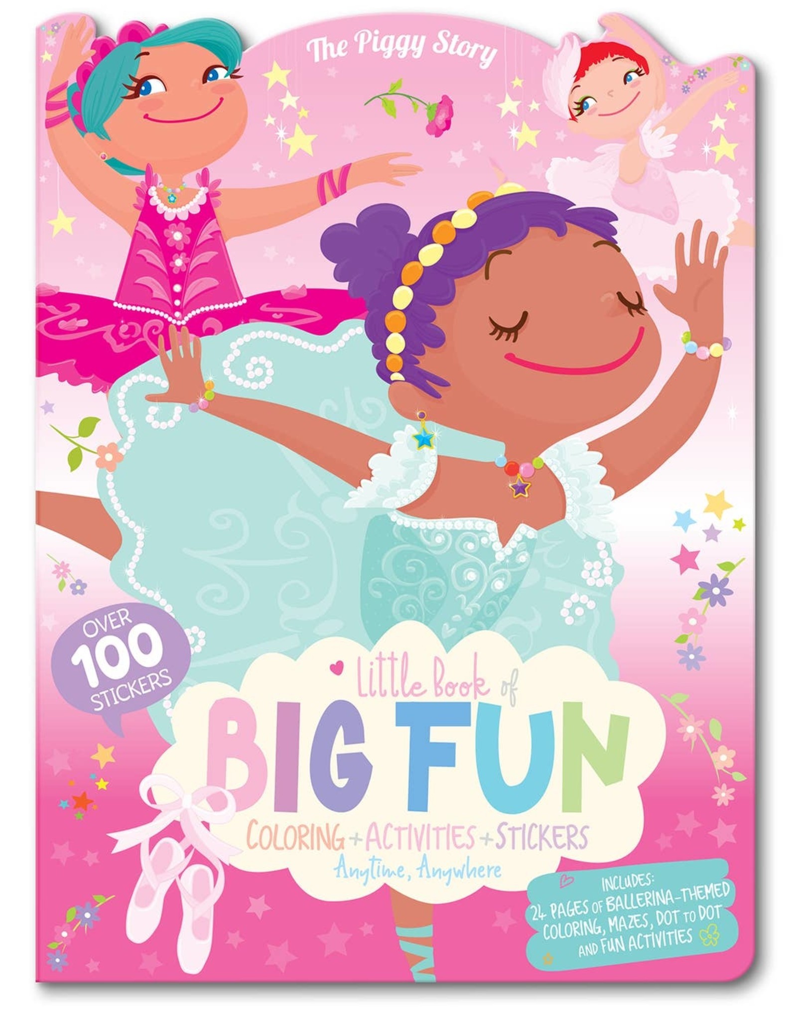 The Piggy Story Little Book of Big Fun Activity Book Pretty Ballerinas