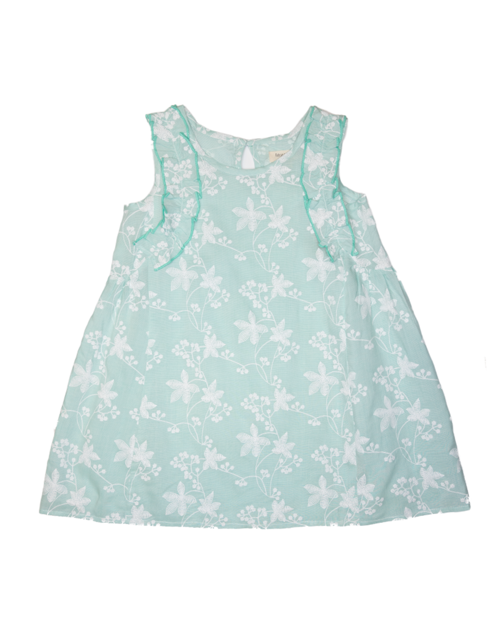 Forever Young DR-029 Mint Floral Dress