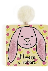Jellycat If I Were a Rabbit Book Tulip Pink