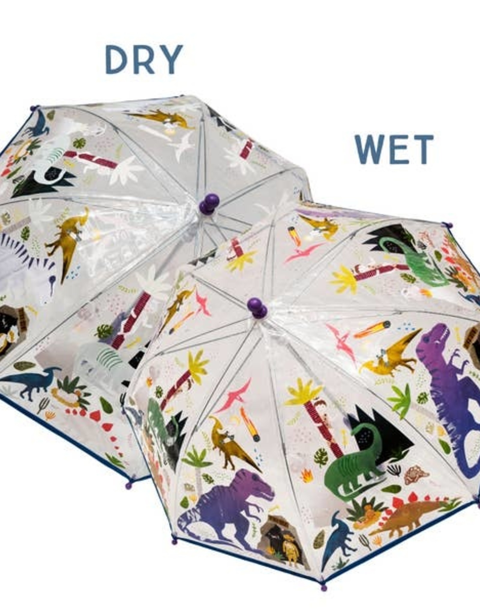 Floss and Rock Color Changing Umbrella Dino