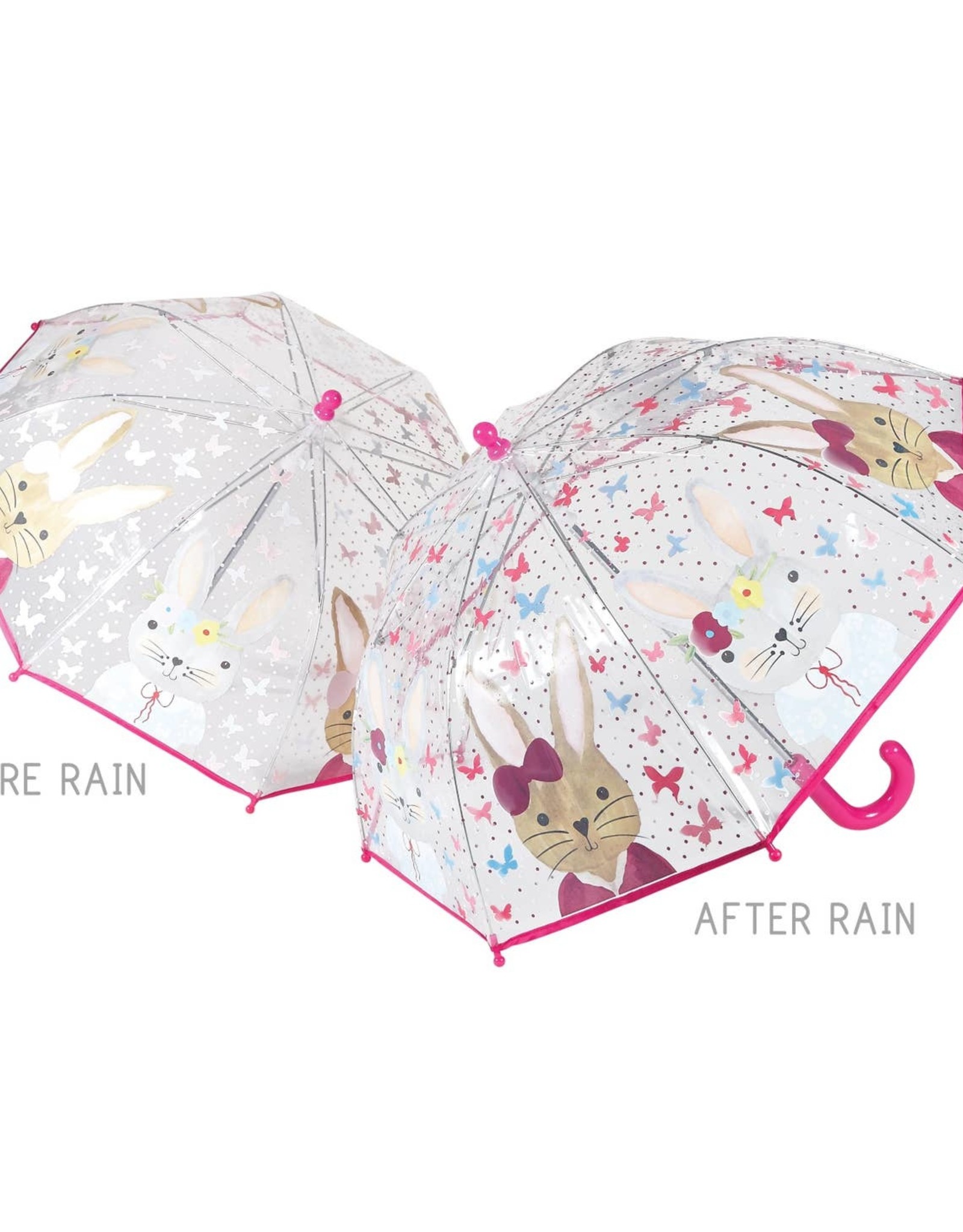 Floss and Rock Transparent Umbrella Bunny