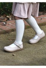 L'Amour H501 CHLOE Scalloped Mary Jane Almond