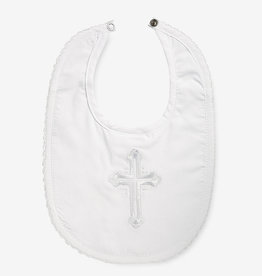 Elegant Baby Christening Bib Boy