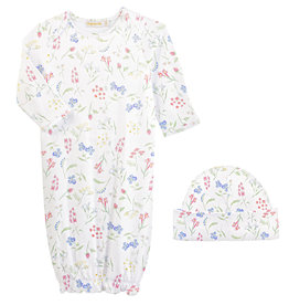 Baby Club Chic Wildflowers Gown and Hat Set