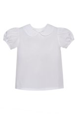 Remember Nguyen BL-W White Peter Pan Collared Shirt