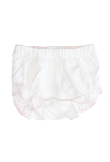 Baby Loren WPD-300 White/Pink Pima Knit Diaper Cover