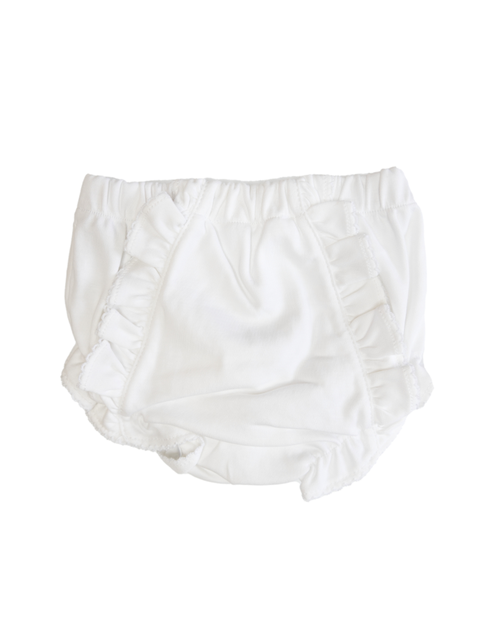 Baby Loren WMD-100 White Pima Knit Diaper Cover