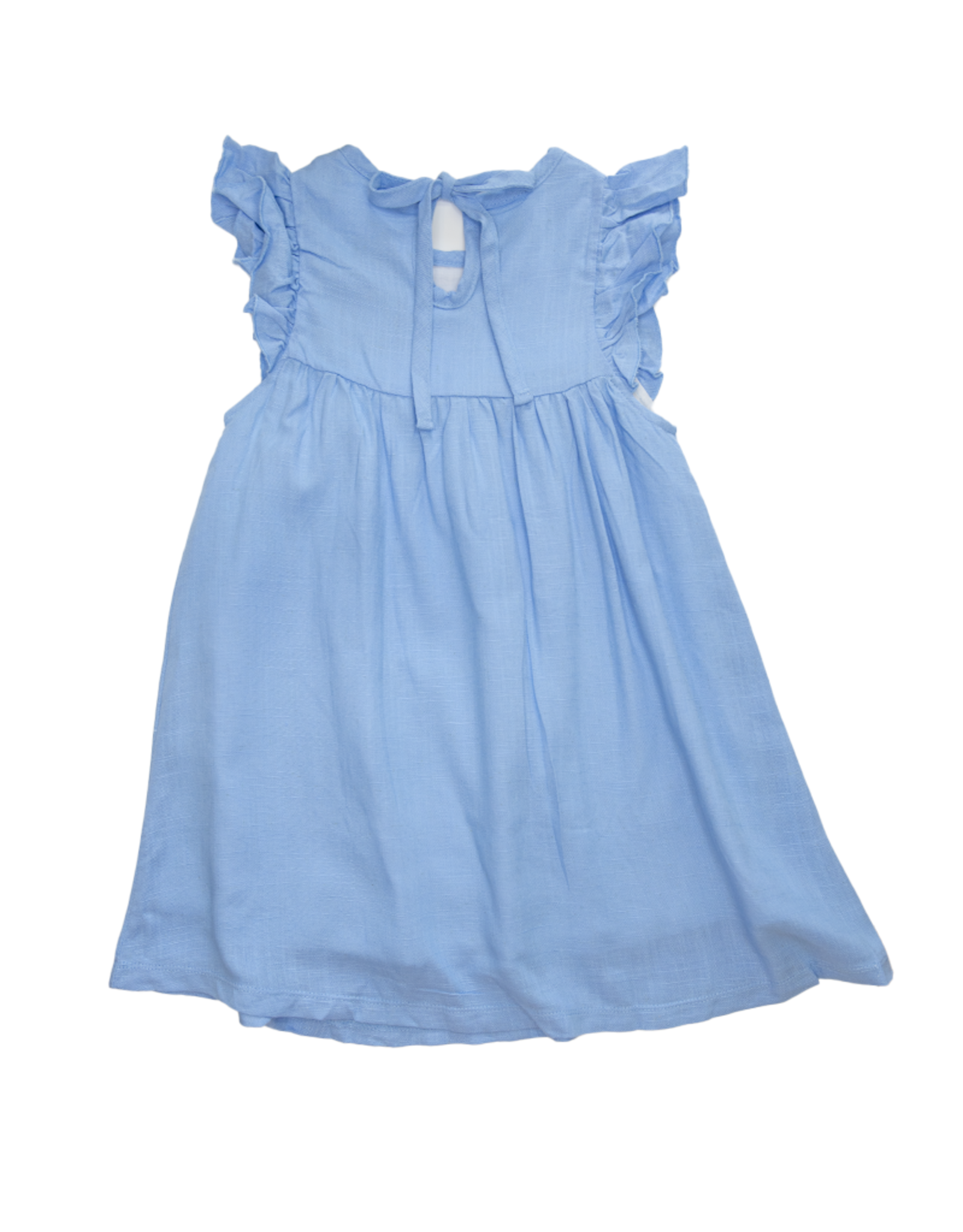 Emma Jean 1006 Mia Linen Dress Blue