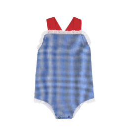 TBBC Sisi Sunsuit Rockefeller Royal Gingham/Red TBBC Sisi Sunsuit Rockefeller Royal Gingham/Red