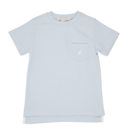 TBBC Carter Crewneck w/pocket Buckhead Blue/White TBBC Carter Crewneck w/pocket Buckhead Blue/White