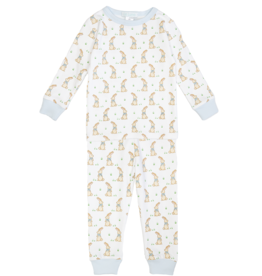 Lulu Bebe Blue Bunny 2 pc PJ set