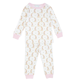 Lulu Bebe Pink Bunny 2 pc PJ set